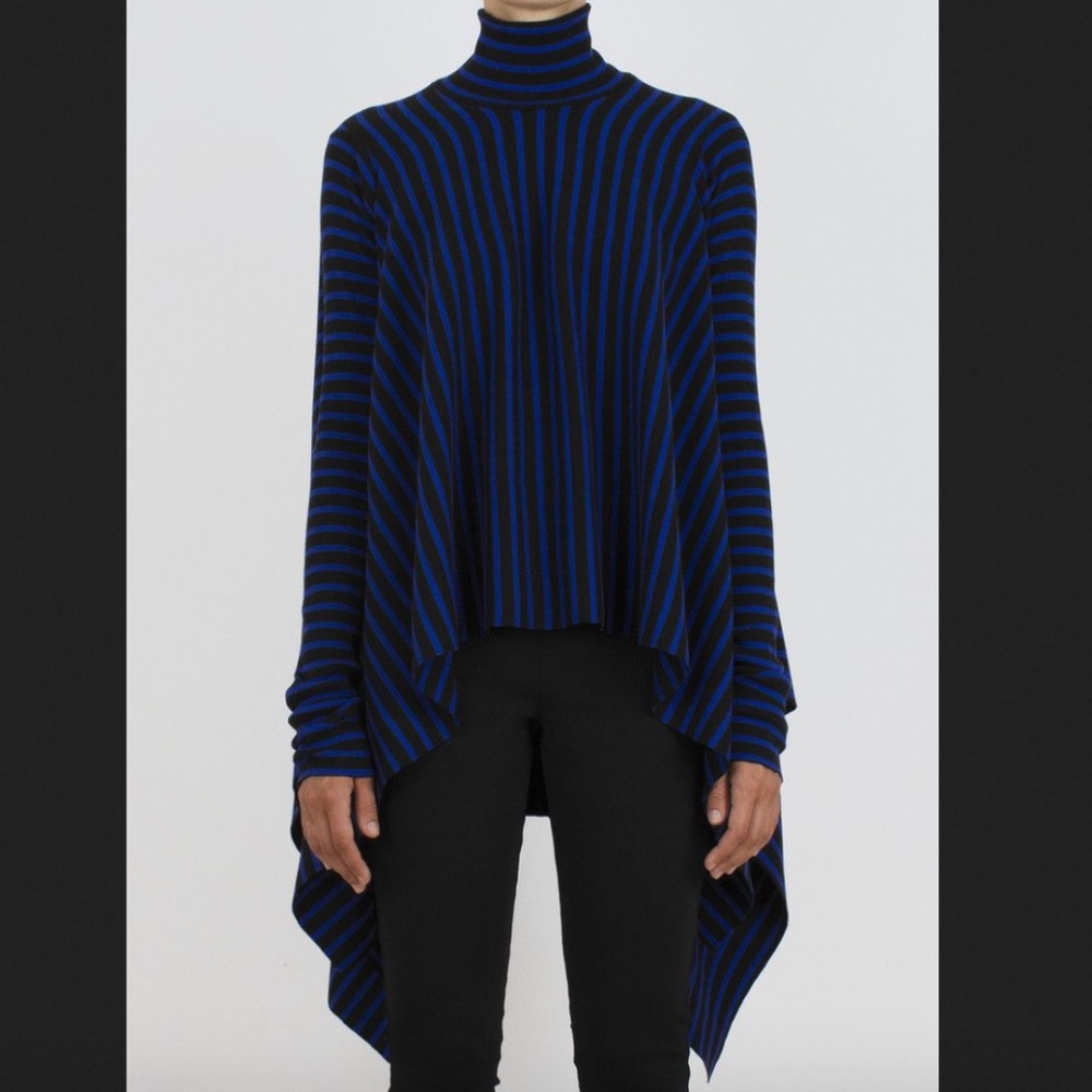 Complex Geometries Ashlar Top in Cobalt Stripe